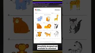 🧠 Boost your child's skills with engaging, printable worksheets!#shorts #viralvideo #trending