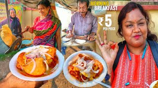 Mayurbhanj Highest Selling Breakfast | ଶଶୁର ବୋହୂଙ୍କ ଜଳଖିଆ | Odisha Food | Indian Street Food