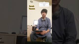 Al Quran kariim | Yaseen Recitation I'm office 😱#viral #quran #youtubeshorts #Allah #love #Muhammadﷺ