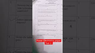 power electronics paper E\u0026TC and Electrical branch 5th sem