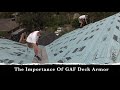 GAF Deck Armor Installation For Asphalt Shingles