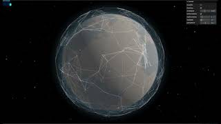 THREE.js Globe with Neural Network