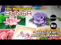 PLAYLIST EDISI CARA MENGGAMBAR BUNGA DENGAN KRAYON #miraculaart #miraculadrawing