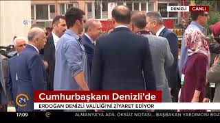 Cumhurbaşkanı Denizli'de