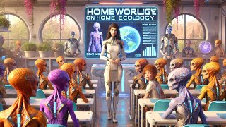 Alien Students Are Shocked by the Deathworlder’s Ecology Presentation! | HFY Sci-Fi Stories