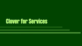 Clover POS for Services | Streamline Payments, Scheduling, and Staff