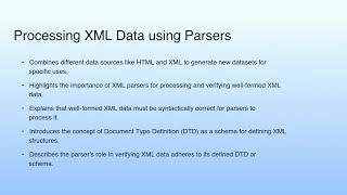 Long Summary | Cloud Computing XML Basics