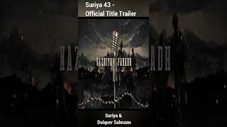 🥵🤪Suriya43 - Official Title Trailer | Suriya | Dulquer Salmaan #trailerreaction #hindimovie