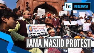 Anti-CAA protests at Jama Masjid, Turkman Gate post Friday prayers