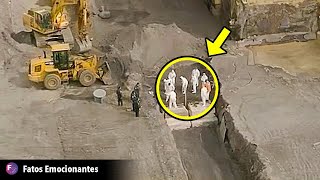 ESCAVADEIRA QUEBRA ROCHA E MINERADORES ENCONTRAM ALGO SURPREENDENTE!