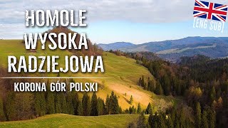 Wąwóz Homole, Wysoka – Pieniny, Radziejowa – Beskid Sądecki -  Korona Gór Polski (6 i 7/28) 04.2020