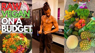 WHAT I EAT IN A DAY RAW VEGAN on a Budget FREE GUIDE