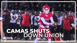 Camas shuts down Union in Your Game of the Week | Friday Night Football