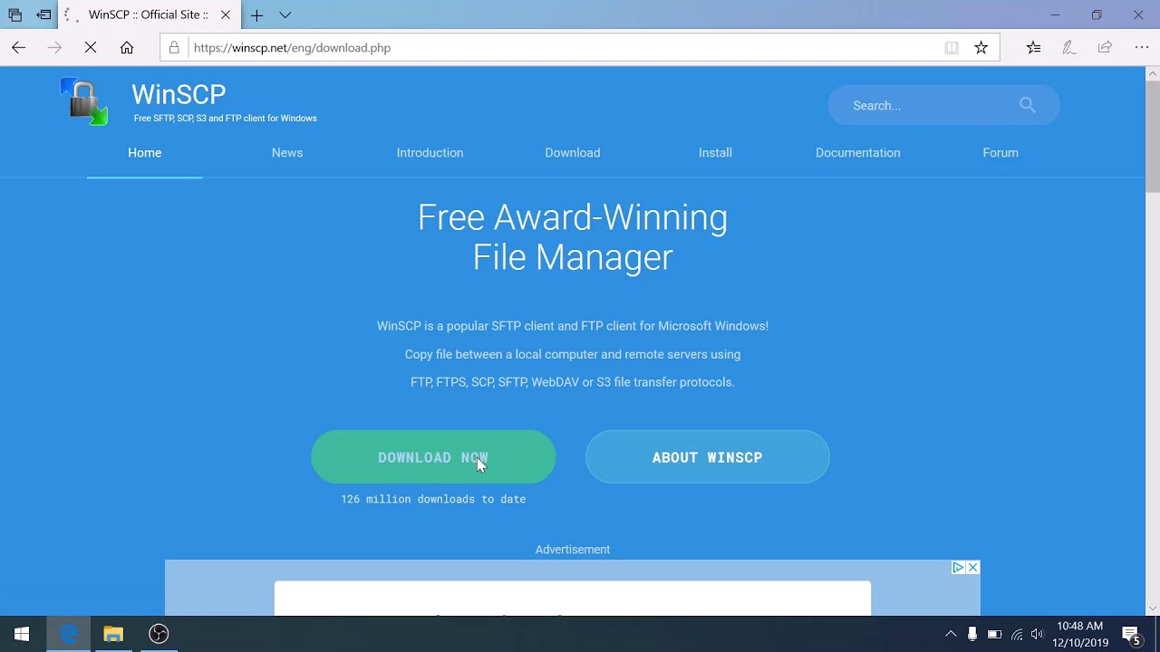 How To Download And Install WinSCP - YouTube