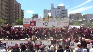 岡山うらじゃ連 楽鬼 @うらじゃ(下石井会場) 2016-08-07T12:58