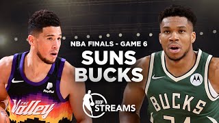 Can the Bucks beat the Suns to win it all? | NBA Finals Game 6 Preview | Hoop Streams