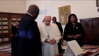 Le président Félix TSHISEKEDI reçu au Vatican par le pape François