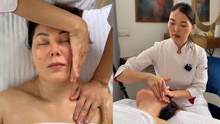 How to remove a double chin, rings of Venus, swelling. Massage from Aigerym Zhumadilova