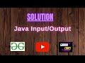 Java Input/Output || @GeeksforGeeks  || Problem Solving || Solution || Gorakh Codes