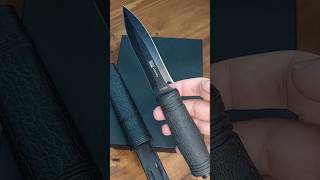 Beautiful black diving knife