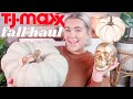 HUGE FALL TJ MAXX HAUL! *homegoods & marshalls too* | Paige Koren