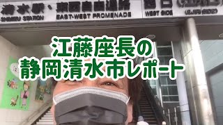 江藤座長の静岡清水市レポート！