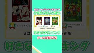 小学生が選んだ📚好きな本ランキング👑