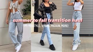 FALL HAUL | ft. yesstyle, pacsun, asos, \u0026 more!