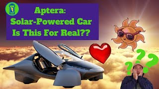 is Aptera Legit? Will it Ever See Production? Let's Talk #aptera