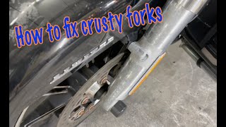 Crusty Harley Fork Fix