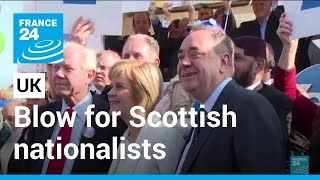 Blow for Scottish nationalists as UK court rejects independence vote bid • FRANCE 24 English