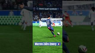 Fc24 Warren Zaïre-Emery #fc24 #football #goals #fifashorts #shortsfeed