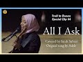 Adele's All I ask by Sarah Suhairi in Korea Busking Stage [Trail to Busan Special Clip #4]