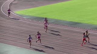 20201024山口県体育大会高校の部 女子4x400mリレー決勝最終組