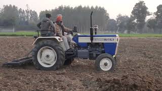 Swaraj Tractor 733FE  35hp Demo in 11 tine cultivater Punjab