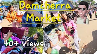 Damcherra Market |Train|winter |Shopping @bittudb2198