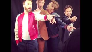 Photoshoot video with avengers team| Robert downey jr| Chris Hemsworth| Chris Evans| Mark ruffalo|