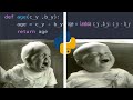 How To Define A Function Using Lambda in PYTHON ?!