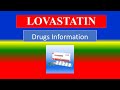 LOVASTATIN  -  Generic Name , Brand Names, How to use, Precautions, Side Effects