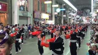 第60回よさこい祭り 本丁筋踊り子隊さん