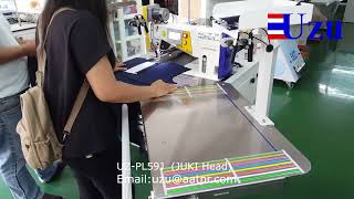 UZ-PL59J Auto Front placket setting Machine. (JUKI Head)