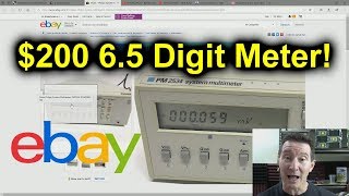 EEVblog #1184 - Ebay $200 6.5 Digit Meter Search