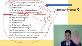 เจาะแนวข้อสอบ : พ.ร.บ.ระเบียบบริหารราชการแผ่นดิน : เตรียมสอบราชการโดย พี่แมง ป.