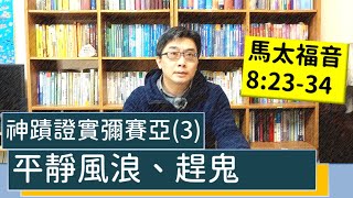 2021.01.31 活潑的生命 馬太福音8:23-34 逐節講解【神蹟證實彌賽亞(3)平靜風浪、趕鬼】