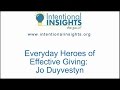 Everyday Heroes of Effective Giving: Jo Duyvestyn