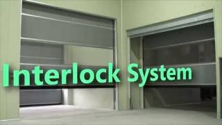 Interlock system coad high speed door, rapid door, rolling speed dooor