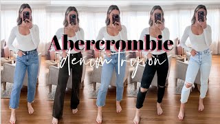 Abercrombie Denim Try On | 5 Styles | Review