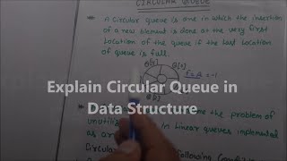 Circular Queue in Data Structures | Circular Queue in Hindi by Kailash Joshi