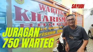 Sayudi Sukses Buat 750 Kemitraan Warteg Kharisma  Bahari