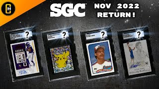 Hobby Central SGC Grading Return! (Nov 2022) Baseball, Basketball, Football, and Pokemon